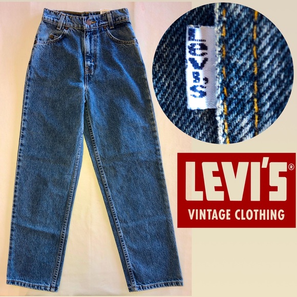90s Levi’s “White Tab” NWT 550 Slim Relaxed (~ W22/23” L27) - Picture 1 of 17